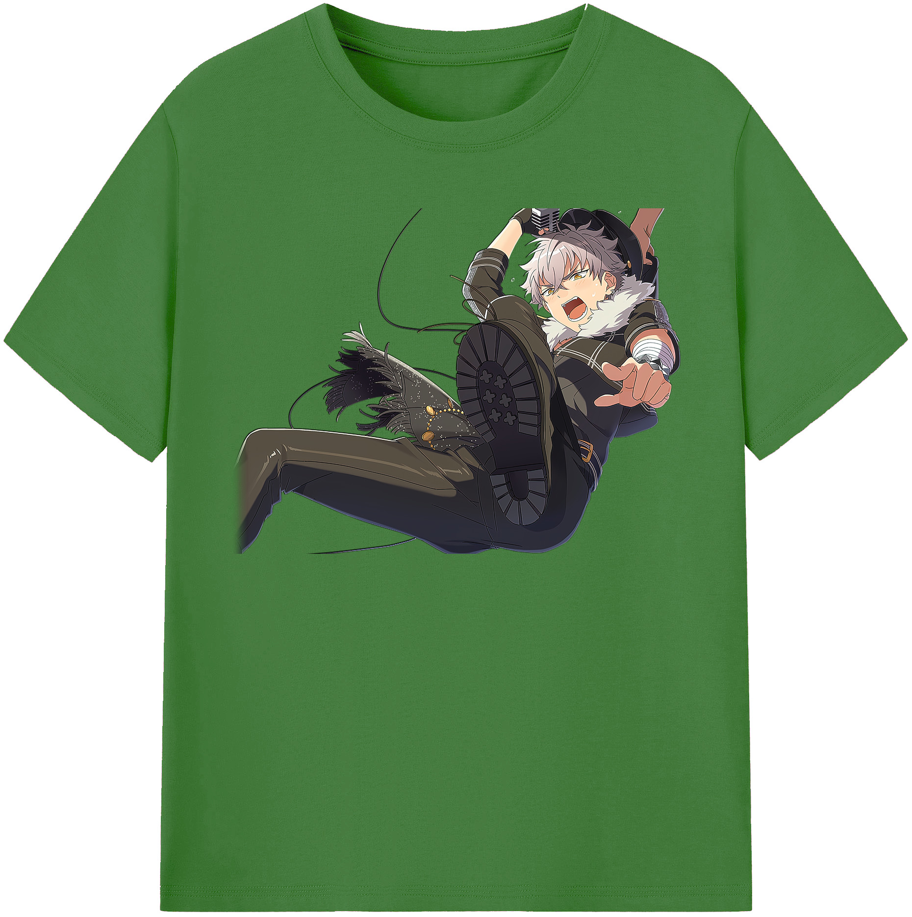 （画像用） あんさんぶるスターズ! Ensemble Stars レディースカジュアルプリントTシャツ（綿100％）
